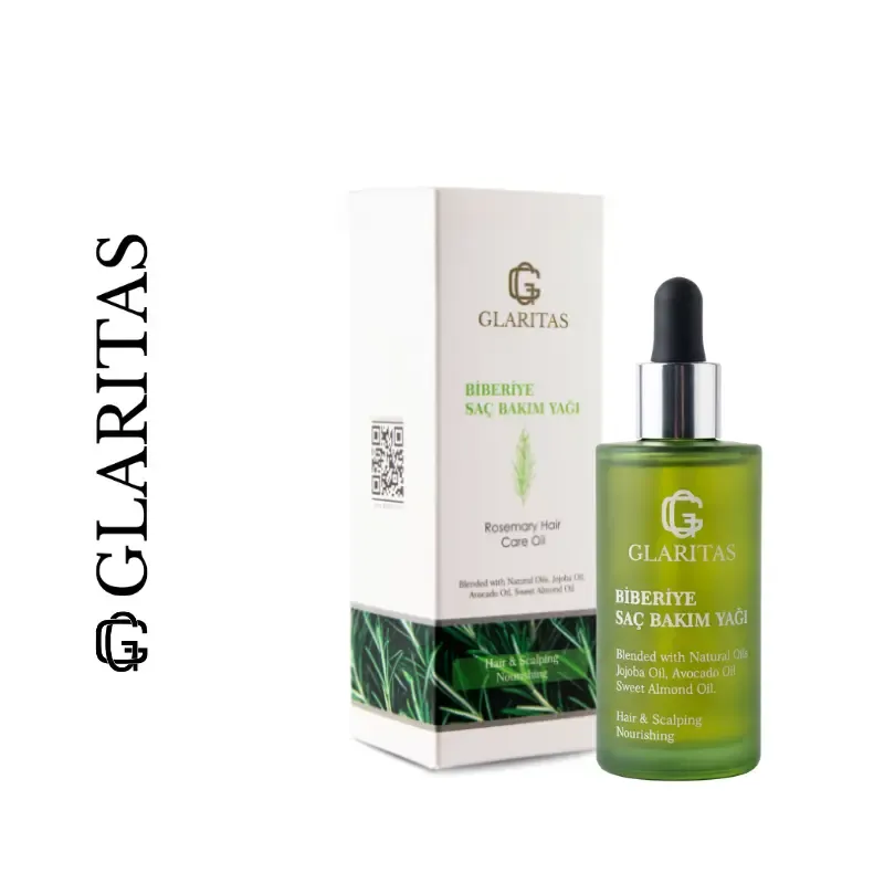 Glaritas Biberiye Saç Bakım Yağı %100 Doğal ve Saf 50 ml