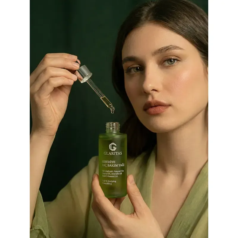 Glaritas Biberiye Saç Bakım Yağı %100 Doğal ve Saf 50 ml