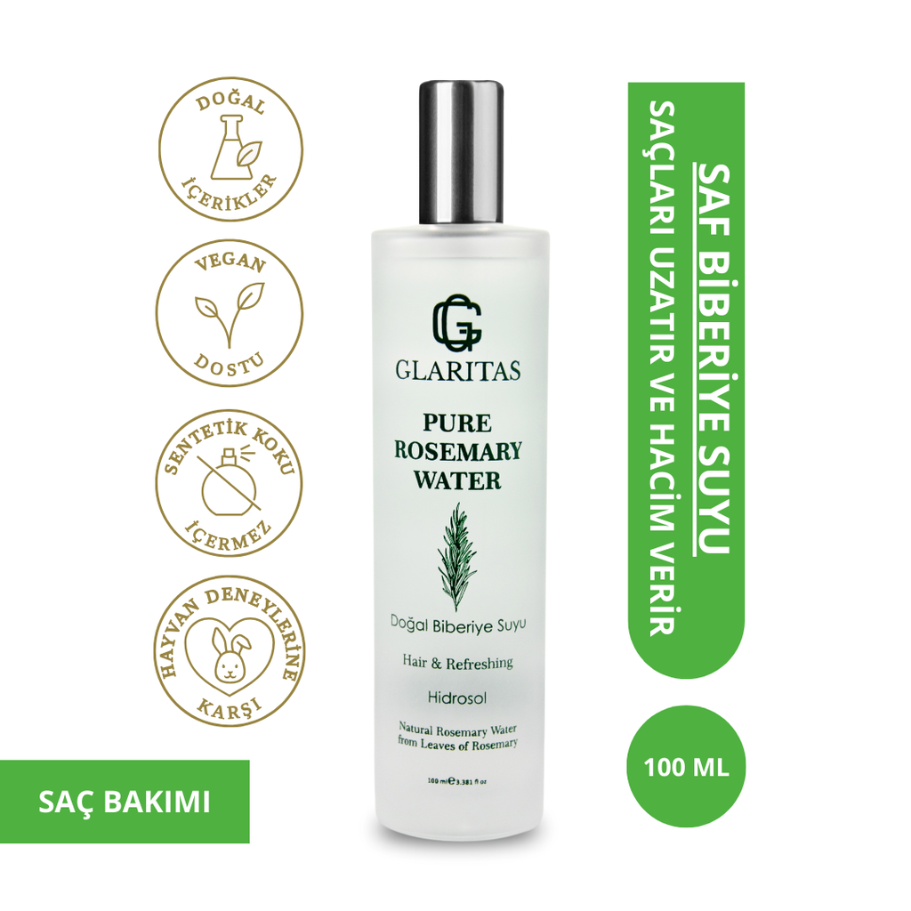 Glaritas Biberiye Suyu %100 Doğal ve Saf 100 ml