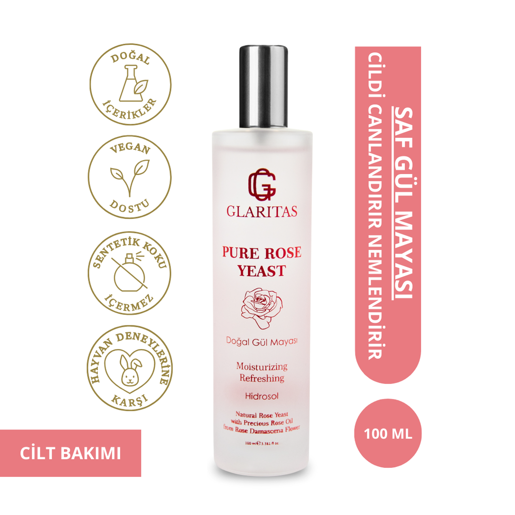Glaritas Gül Mayası %100 Doğal ve Saf 100 ml